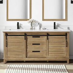 Edenderry 72" Double Bathroom Vanity Set